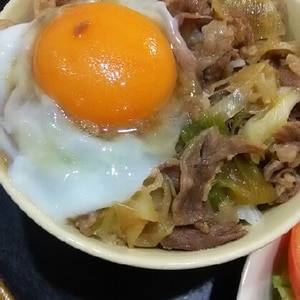 簡単♪すぐ出来るジューシーな牛丼